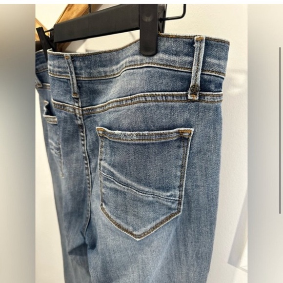 EUC- ANTHROPOLOGIE -DRIFTWOOD BRAND- BOHO COLETTE TASSEL JEANS - Picture 4 of 8